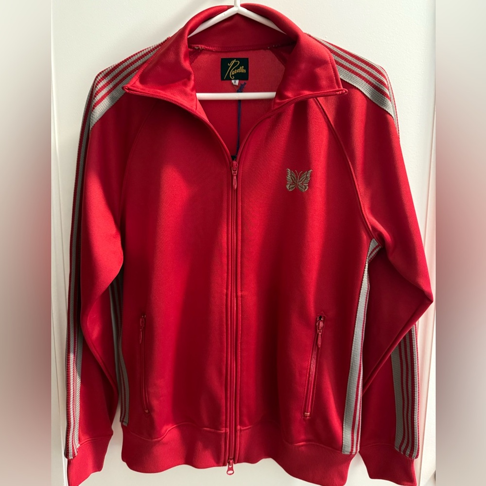 Needles red track jacket size small
